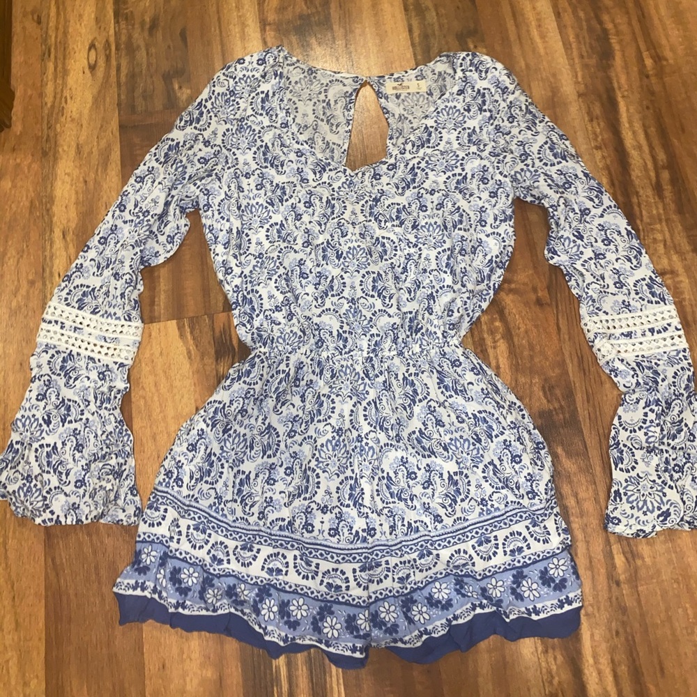 Long sleeve romper